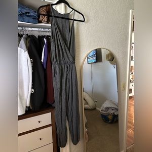 Wasabi mint soft jumpsuit